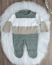Saída de Maternidade Verde Sage