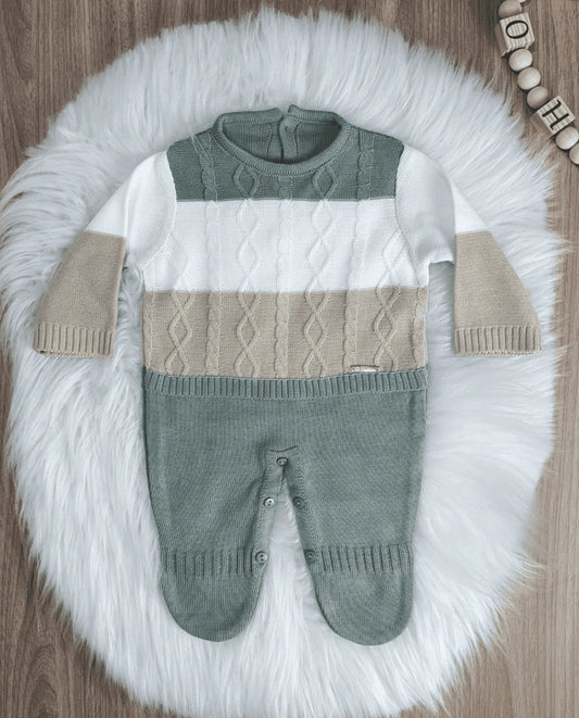Saída de Maternidade Verde Sage
