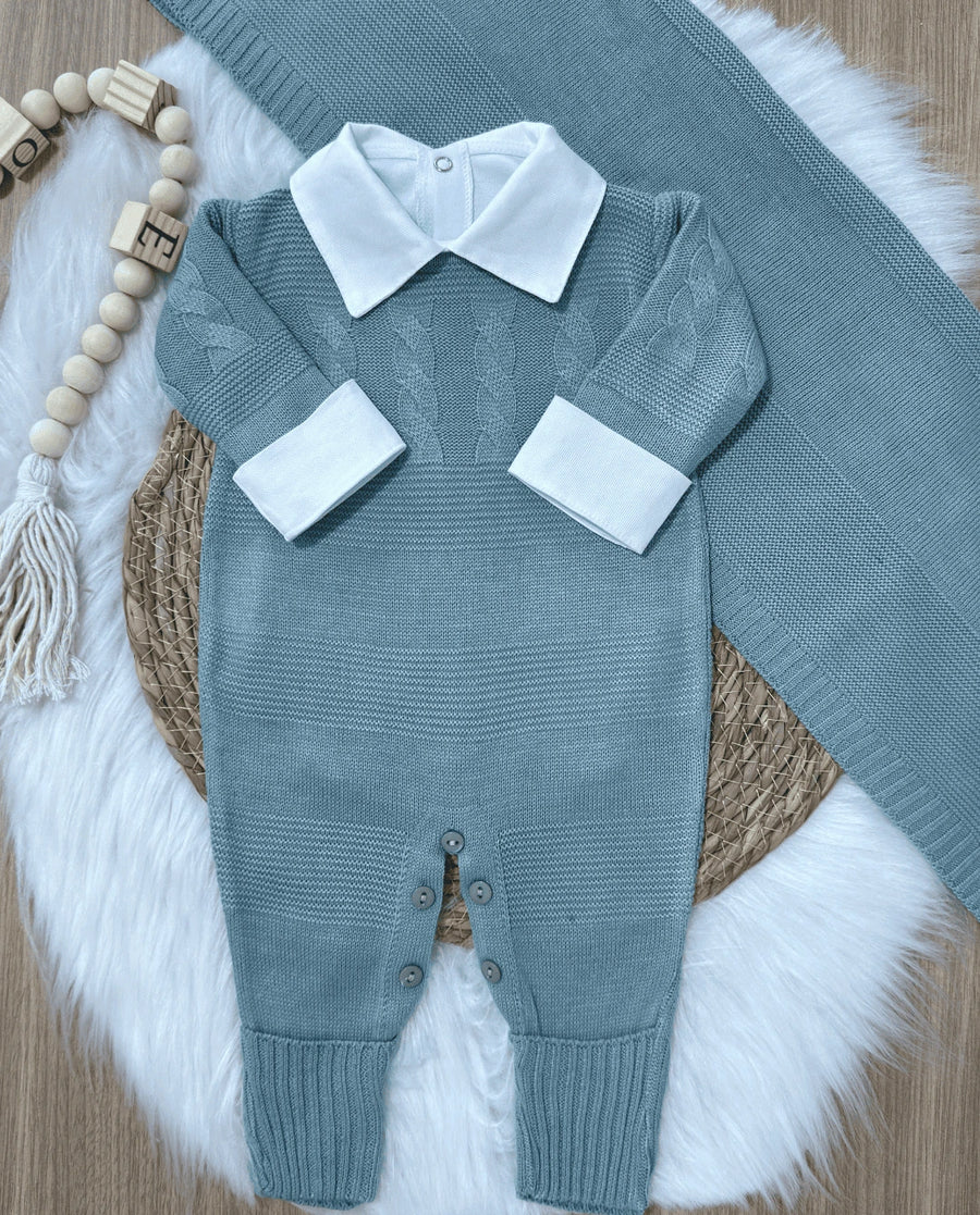 Conjunto Completo Saída de Maternidade Anthony