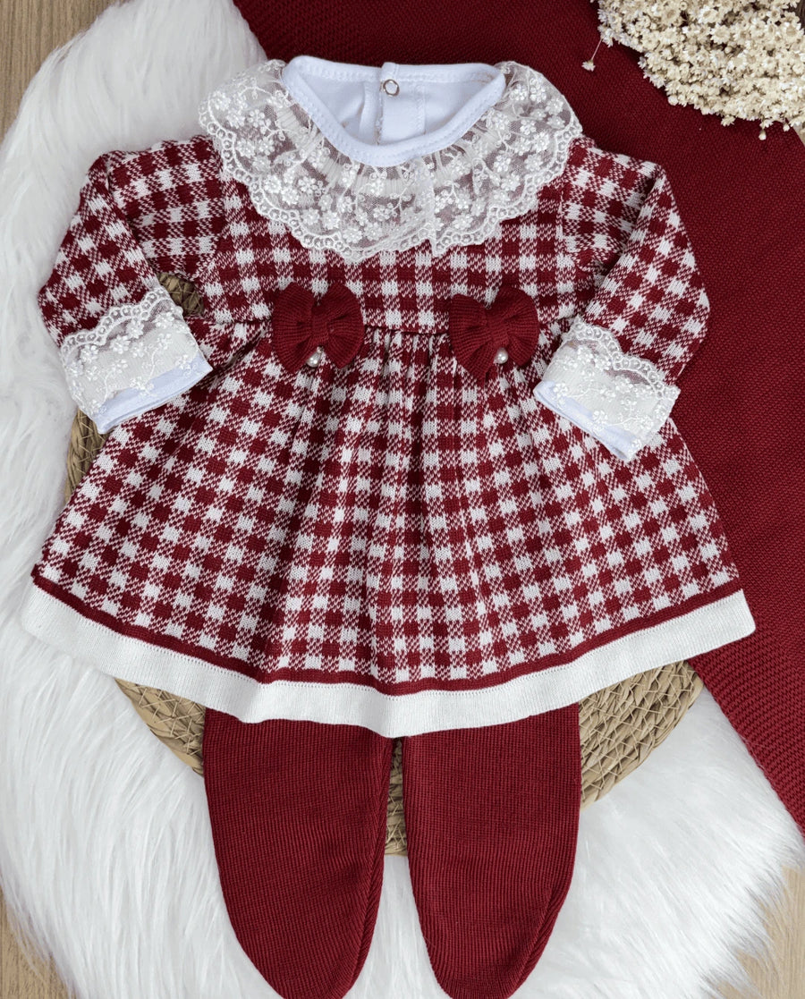 Conjunto Completo Saída de Maternidade Maria Flor