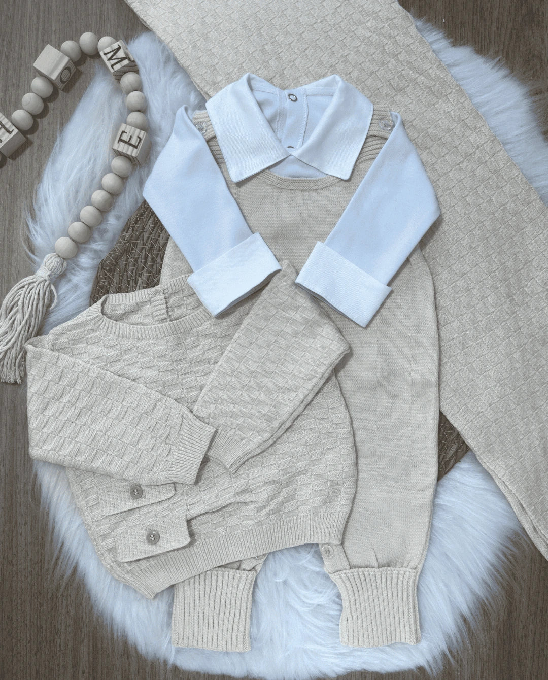 Conjunto Completo Saída de Maternidade Pedro