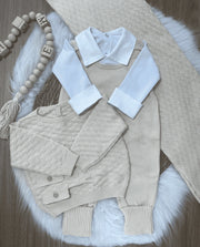 Conjunto Completo Saída de Maternidade Pedro