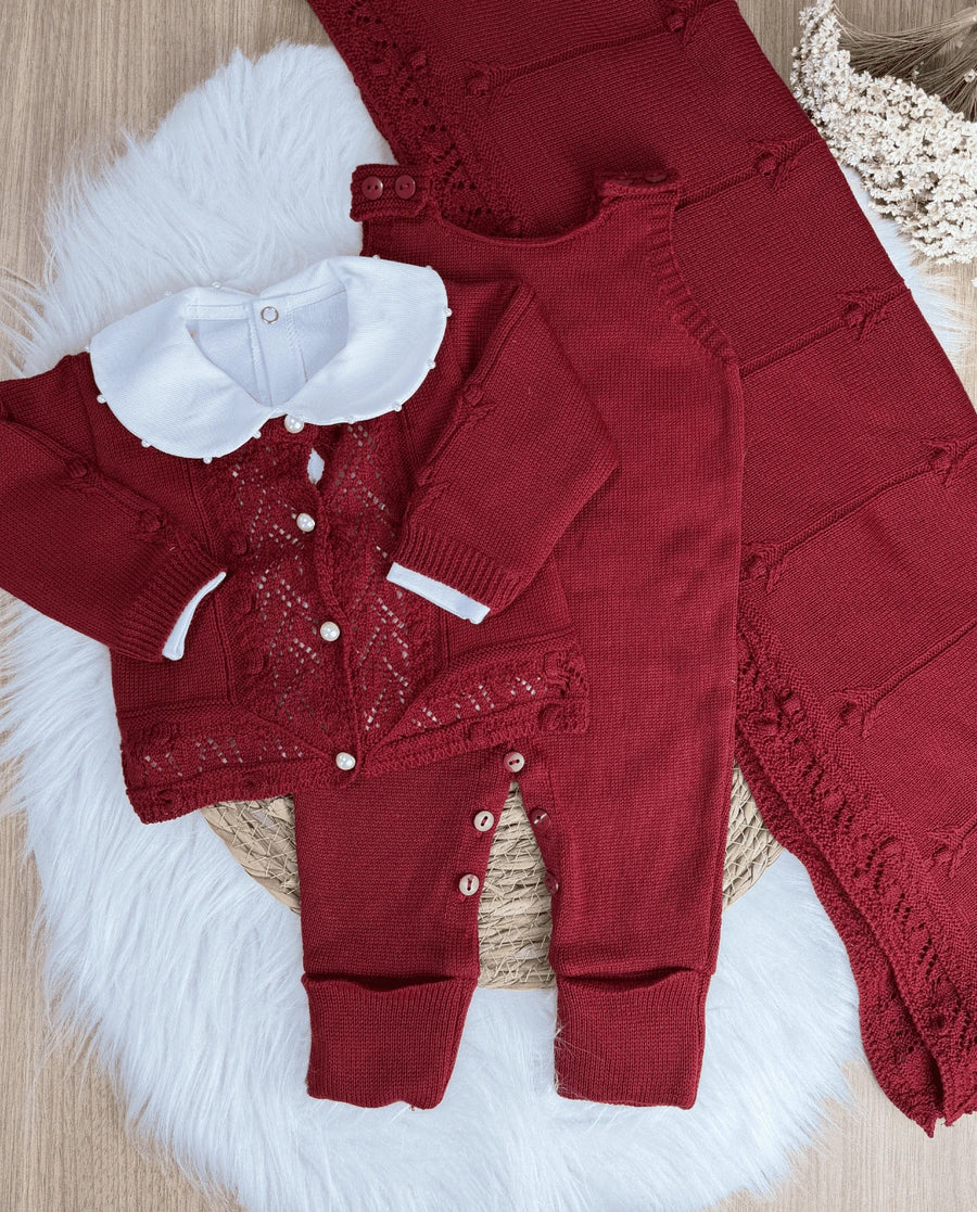 Conjunto Completo Saída de Maternidade Bia