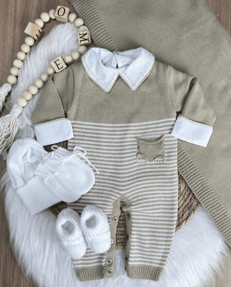 Conjunto Completo Saída de Maternidade Otavio