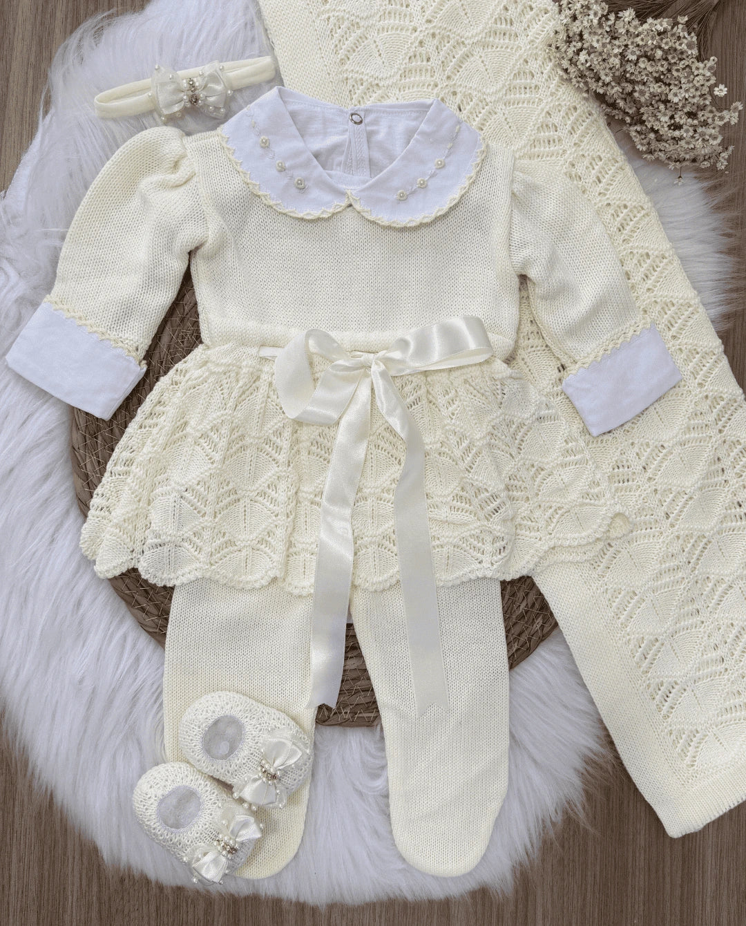 Conjunto Completo Saída de Maternidade Jade