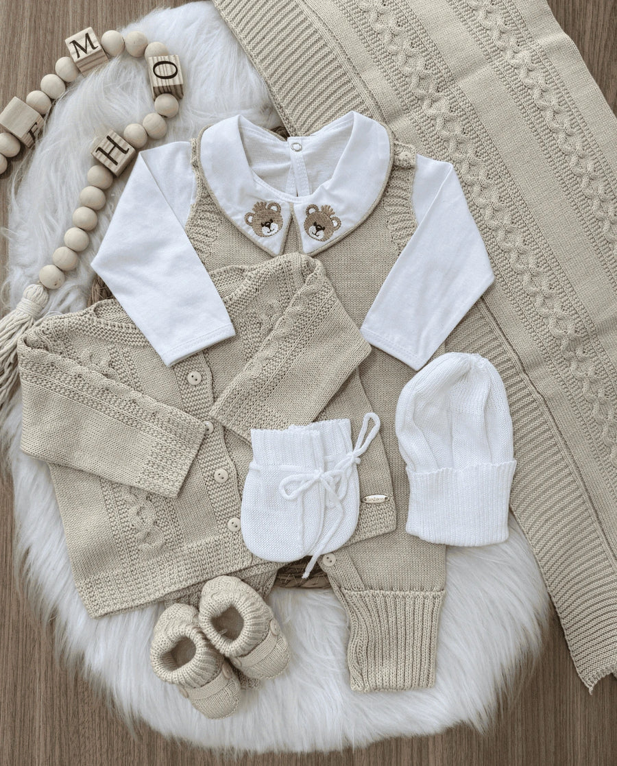 Conjunto Completo Saída de Maternidade Noah