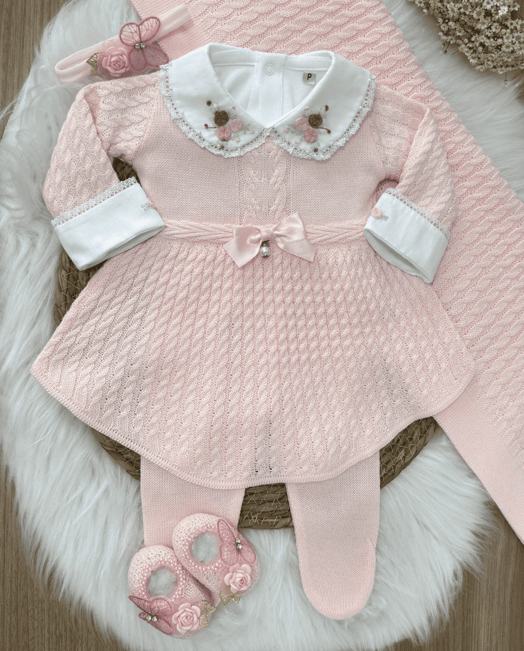 Conjunto Completo Saída de Maternidade Anne