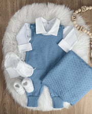 Conjunto Completo Saída de Maternidade Pietro