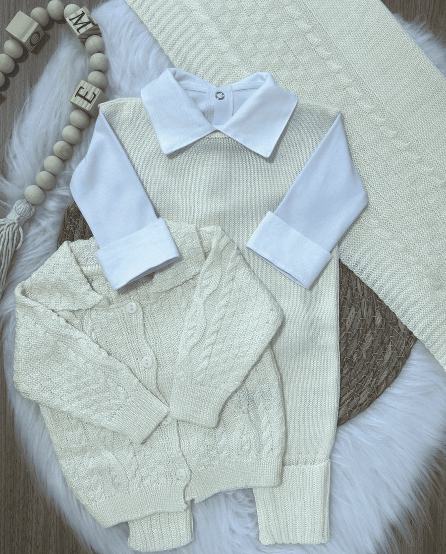 Conjunto Completo Saída de Maternidade Matheus