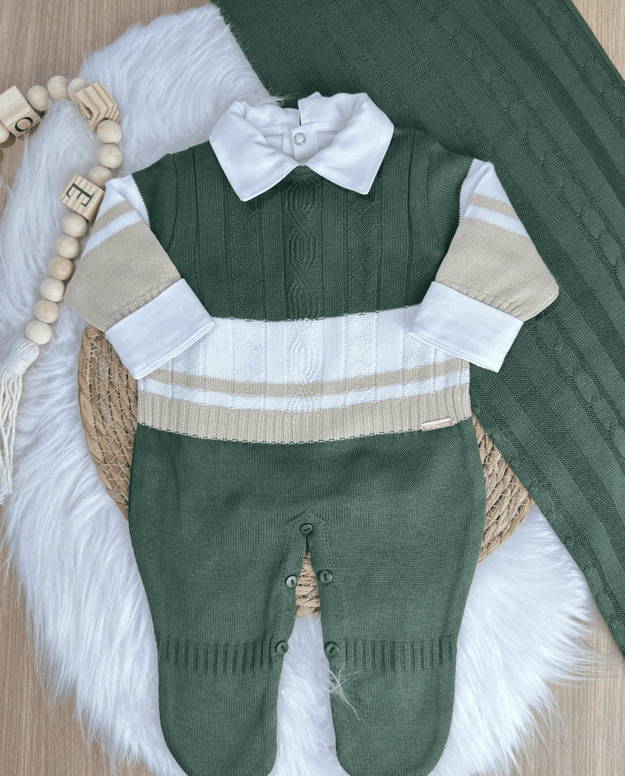 Conjunto Completo Saída de Maternidade Ravi