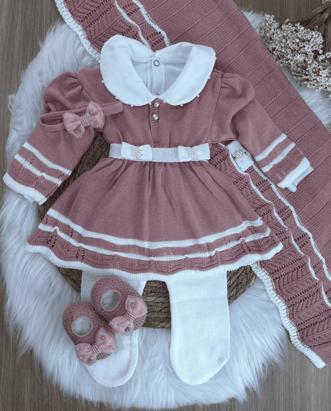 Conjunto Completo Saída de Maternidade Elisa
