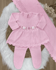 Conjunto Completo Saída de Maternidade Clara