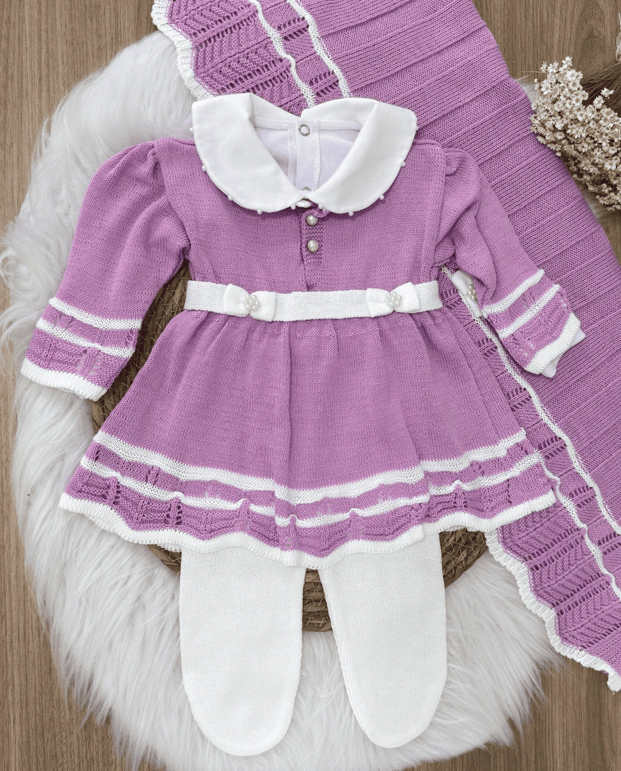 Conjunto Completo Saída de Maternidade Marina
