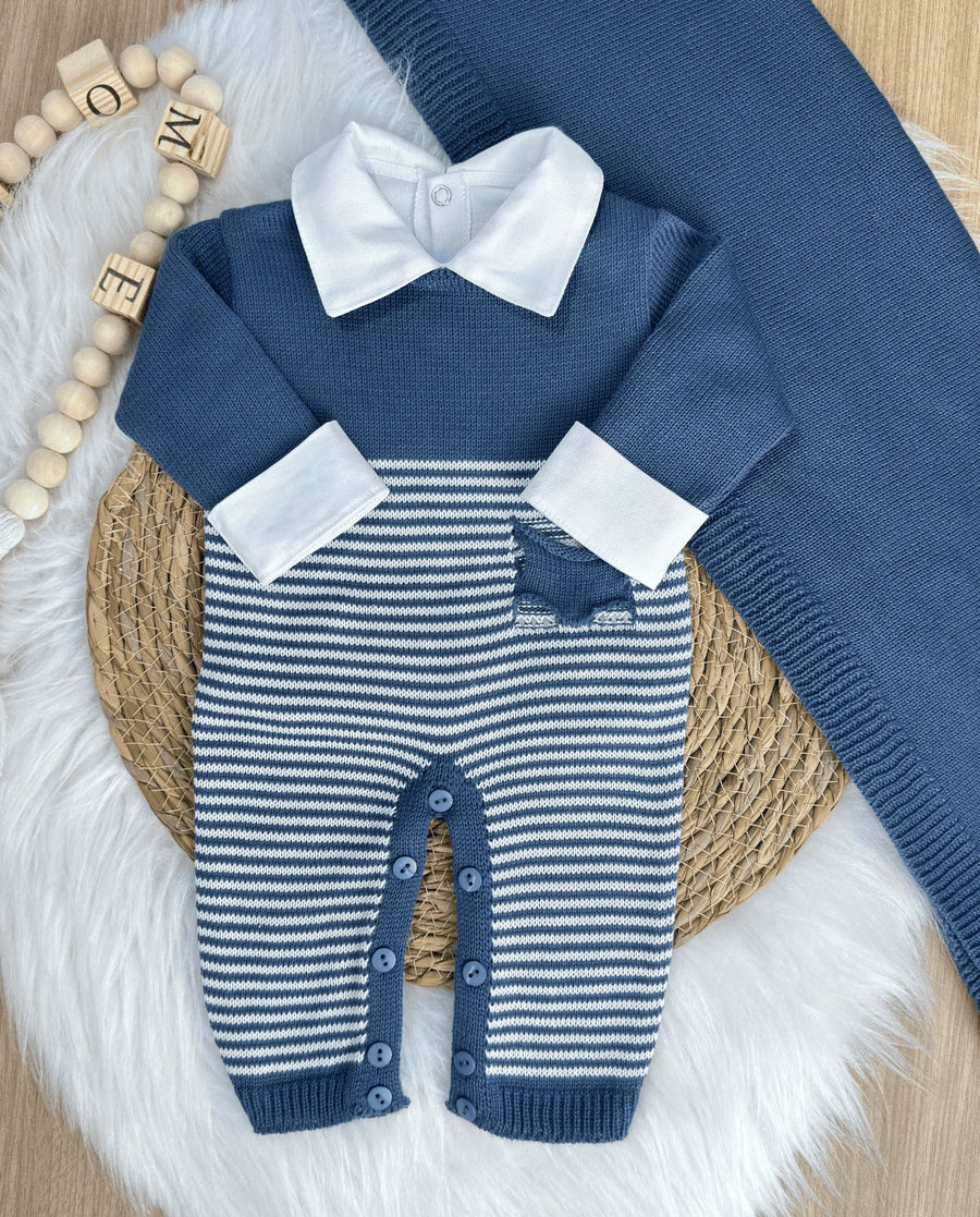 Conjunto Completo Saída de Maternidade Heitor