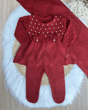 Conjunto Completo Saída de Maternidade Pérola