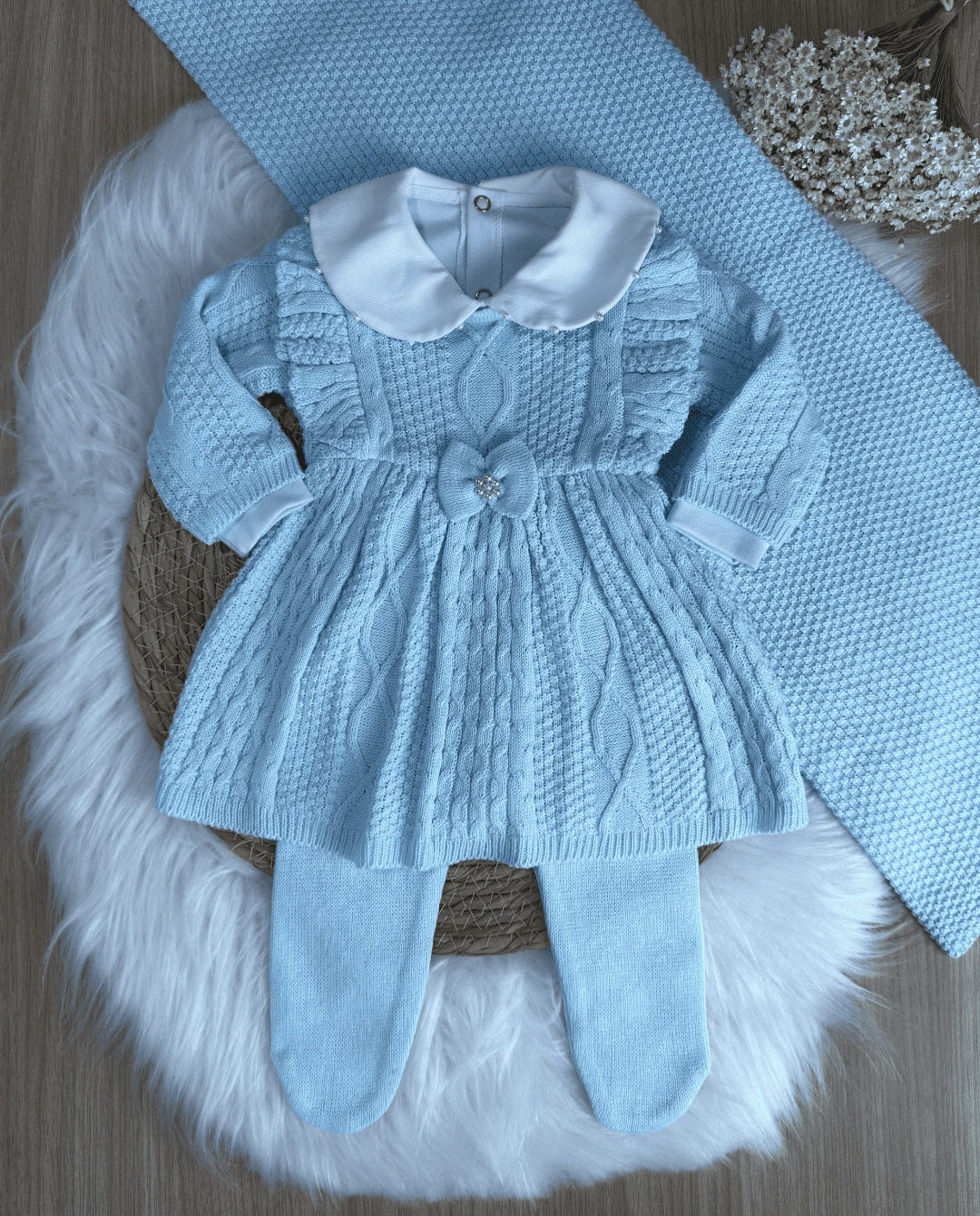 Conjunto Completo Saída de Maternidade Melina