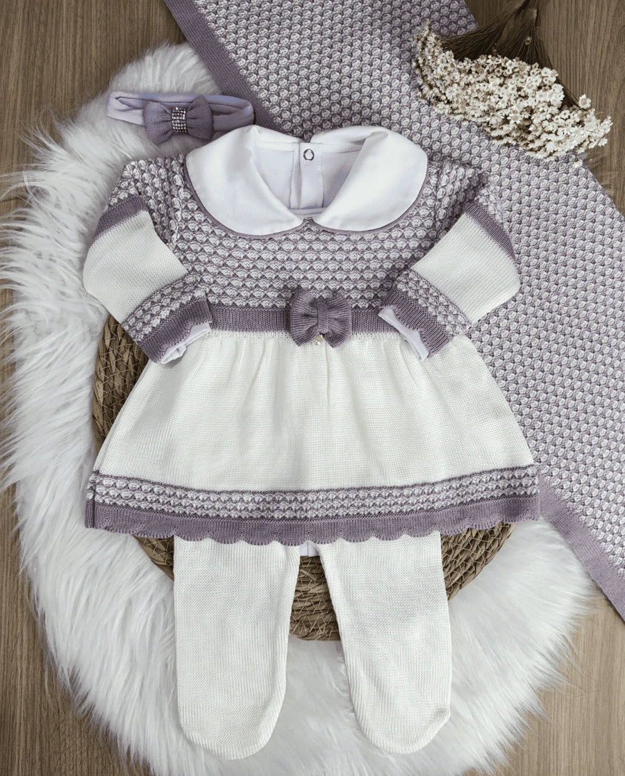 Conjunto Completo Saída de Maternidade Lara