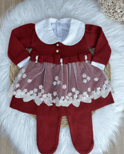 Conjunto Completo Saída de Maternidade Maria Cristina