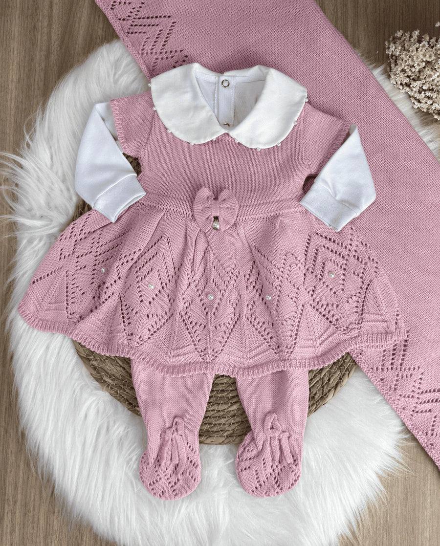 Conjunto Completo Saída de Maternidade Catarina