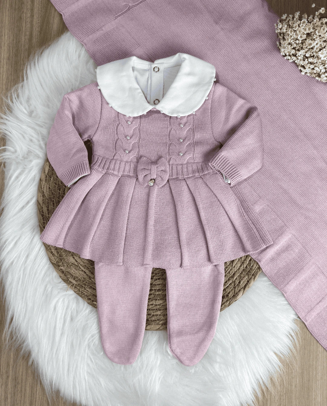 Conjunto Completo Saída de Maternidade Maitê