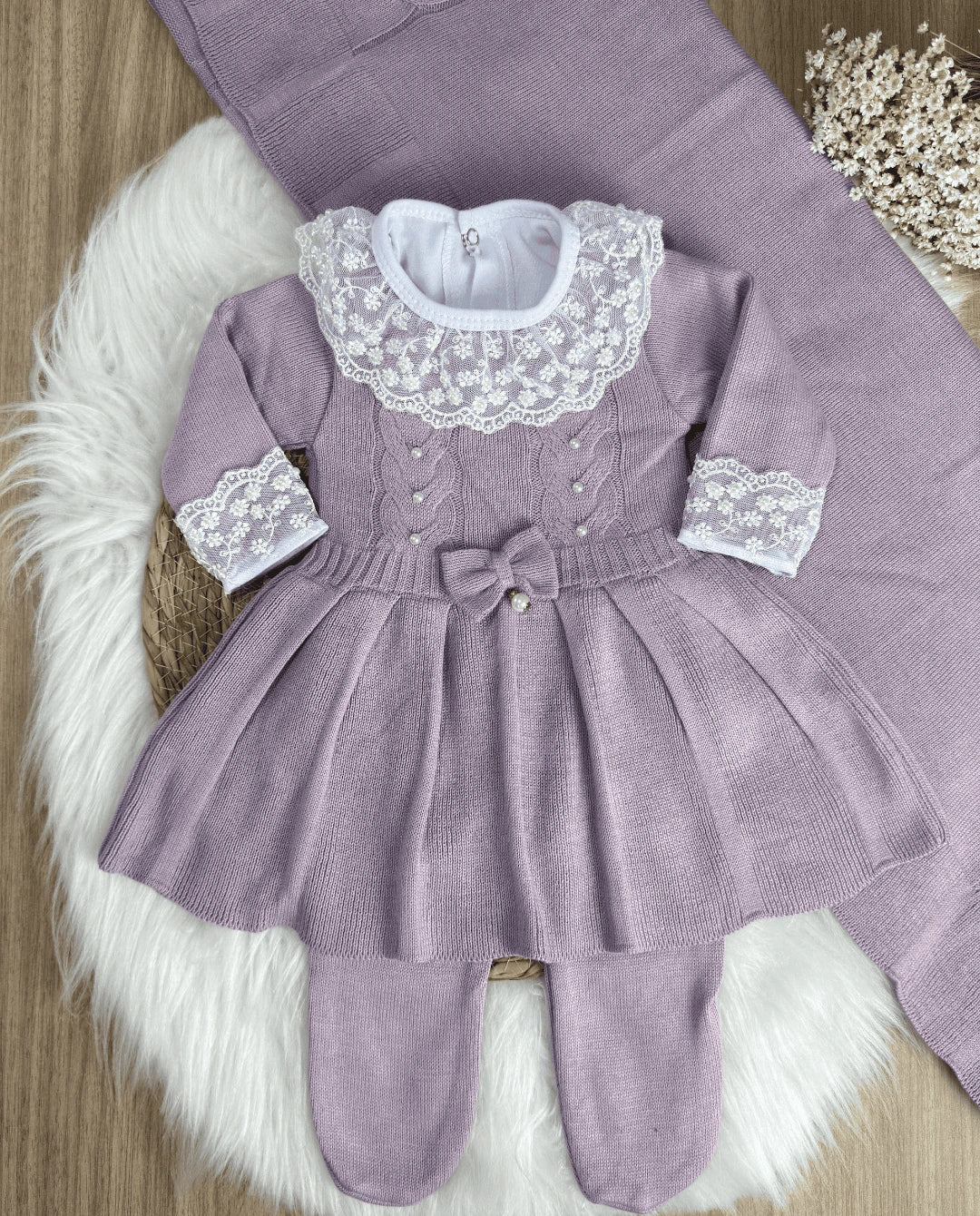Conjunto Completo Saída de Maternidade Rafaela