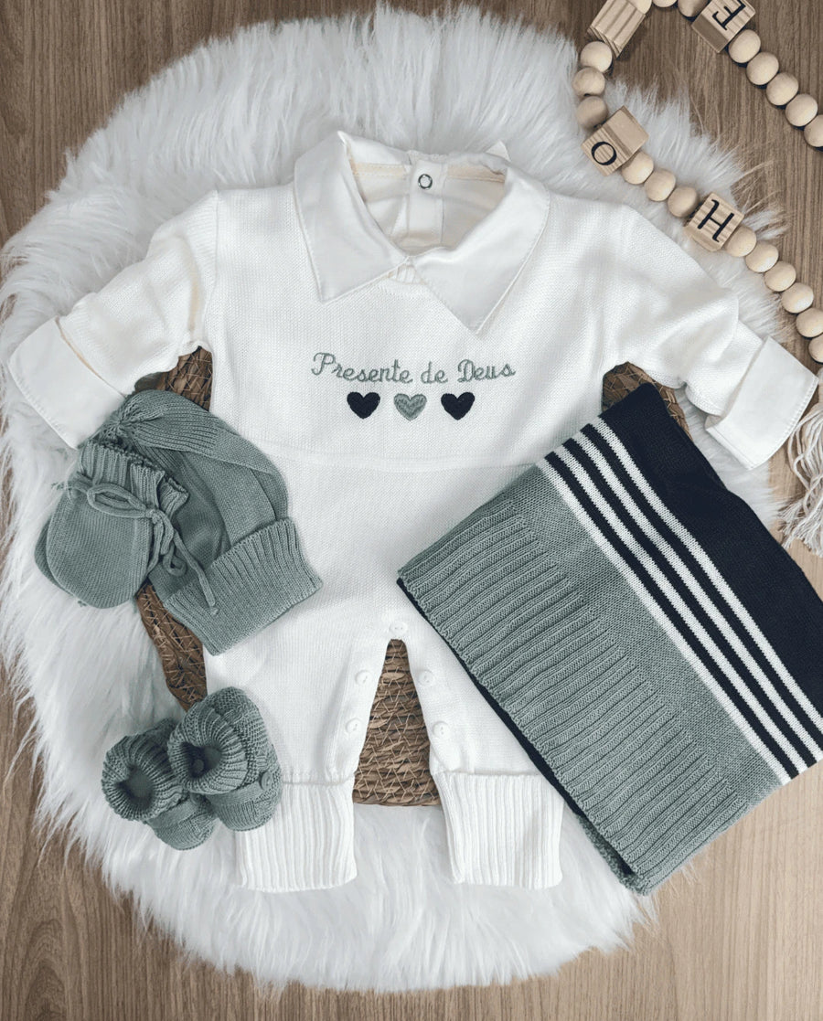Conjunto Completo Saída de Maternidade José